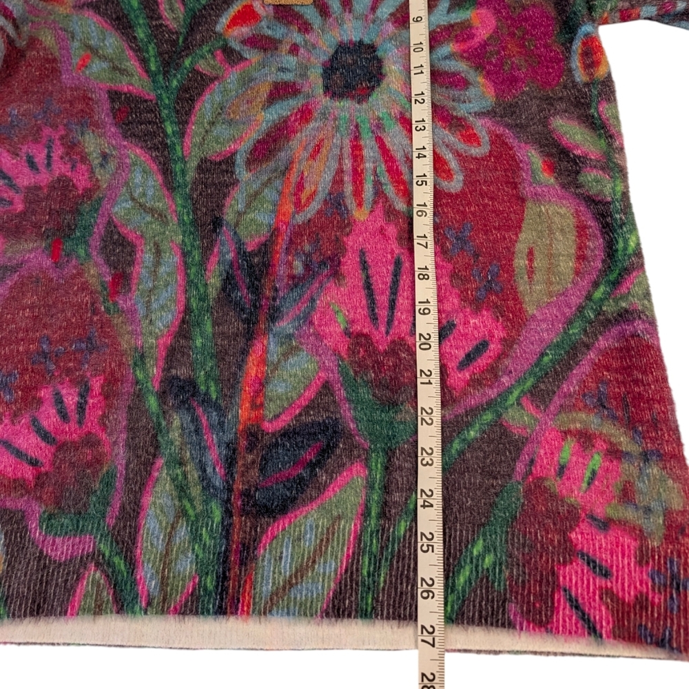 Natural Life Floral Crew Neck Sweater Size Small New With Tags - Picture 3 of 10